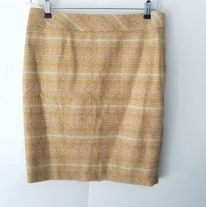 NWT J CREW FACTORY Sunnie Tweed Pencil Skirt